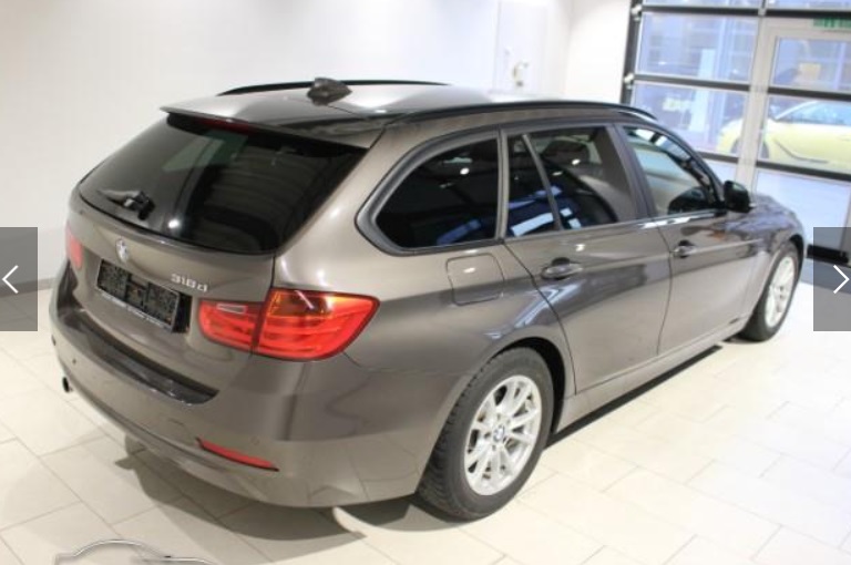Left hand drive BMW 3 SERIES 318 d Touring